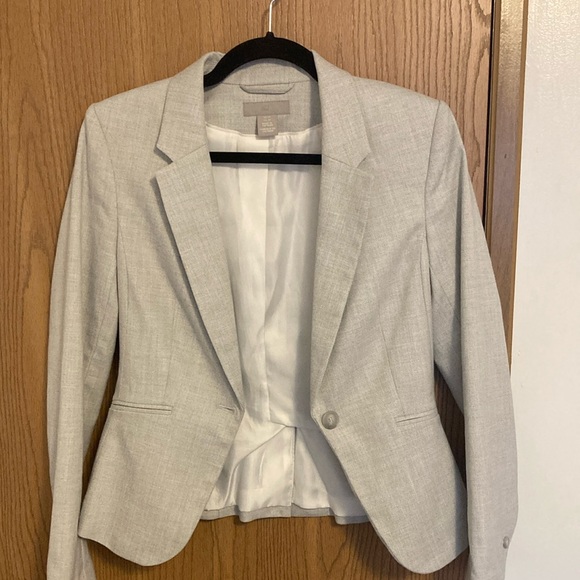 Light Grey H&M Blazer - Picture 1 of 2